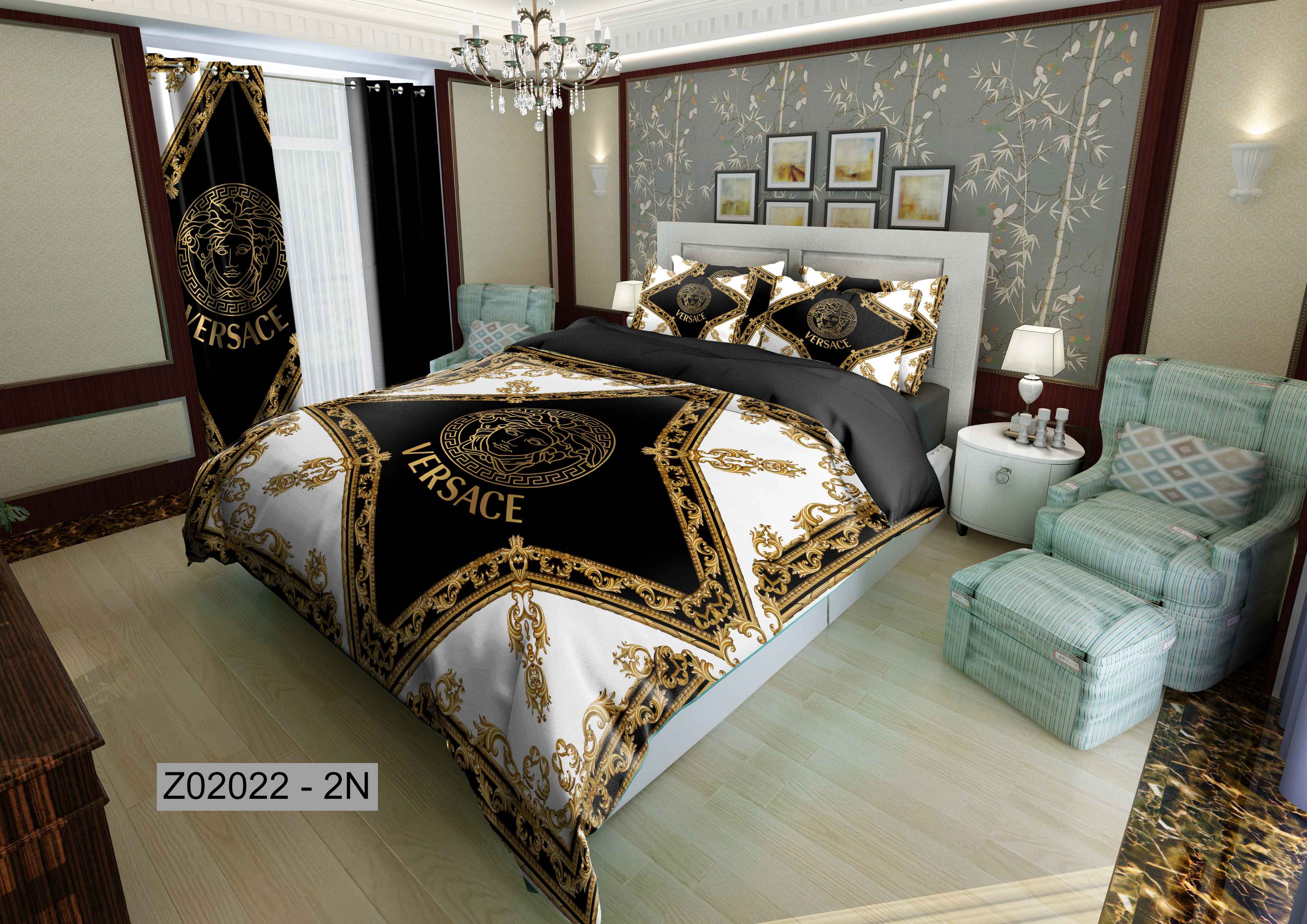 لحاف روتختی تنسل سه بعدی (3D) متین کد 2022
