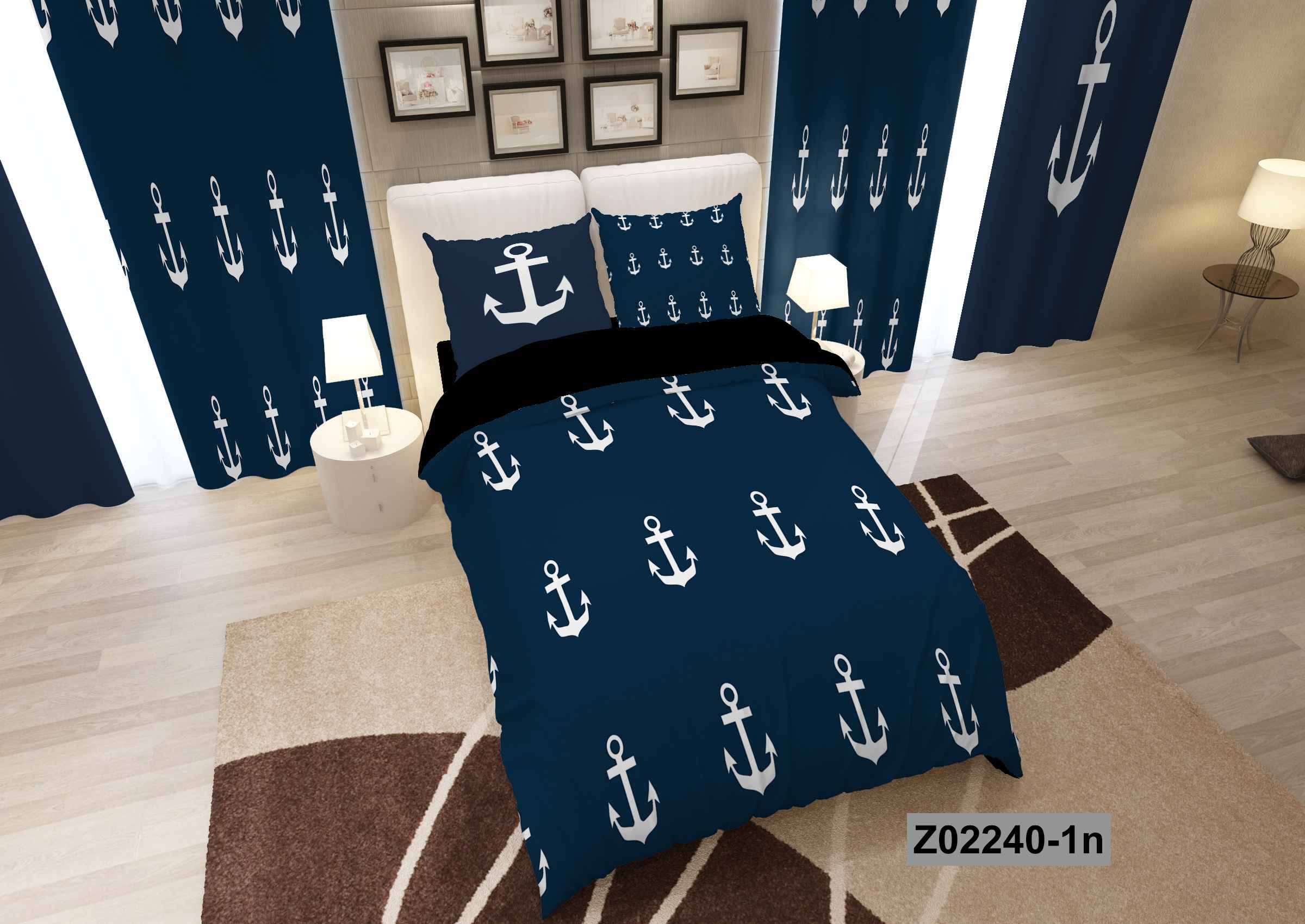 لحاف روتختی تنسل سه بعدی (3D) متین یک نفره (عروسکی) کد 2240