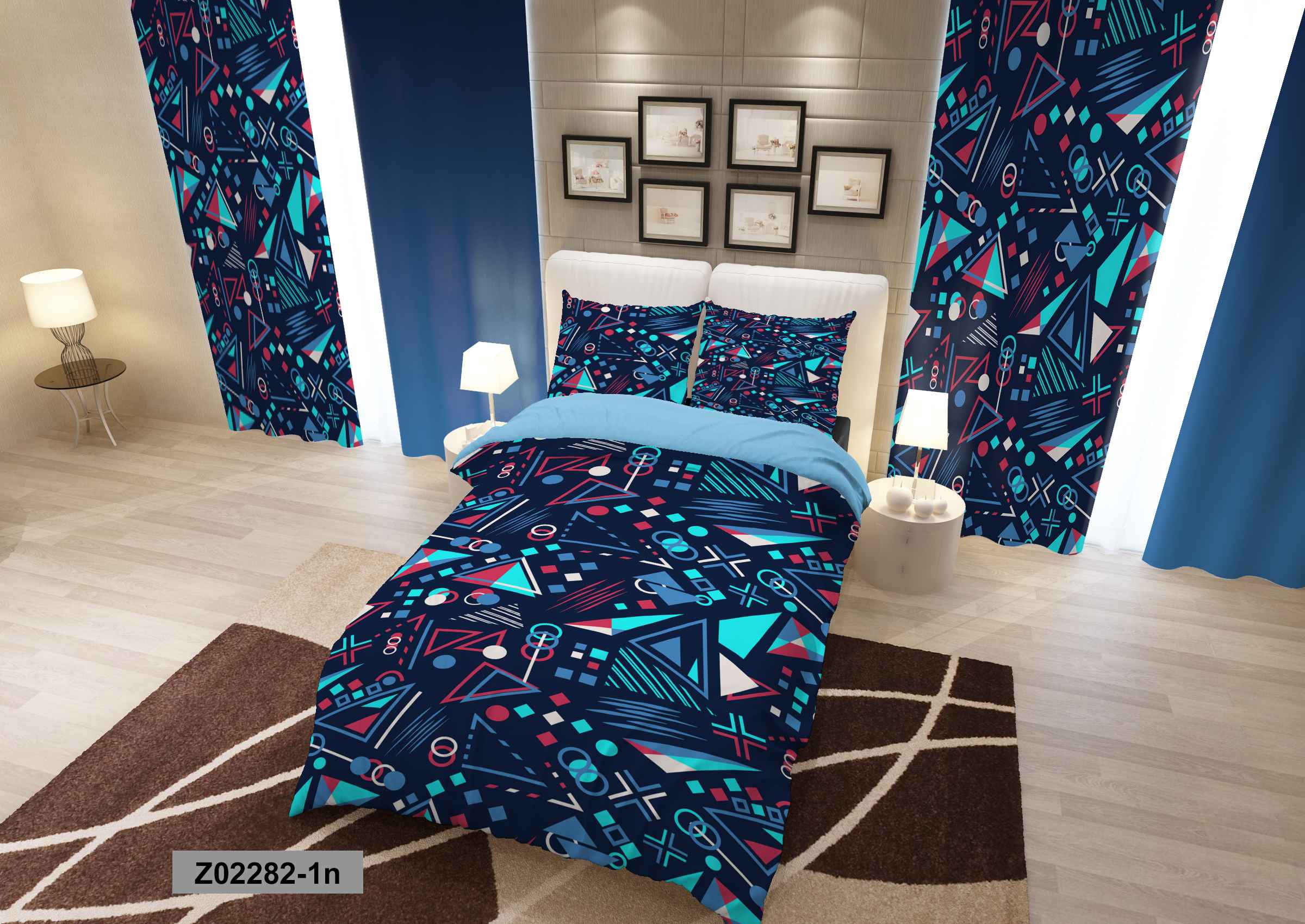 لحاف روتختی تنسل سه بعدی (3D) متین یک نفره (عروسکی) کد 2282
