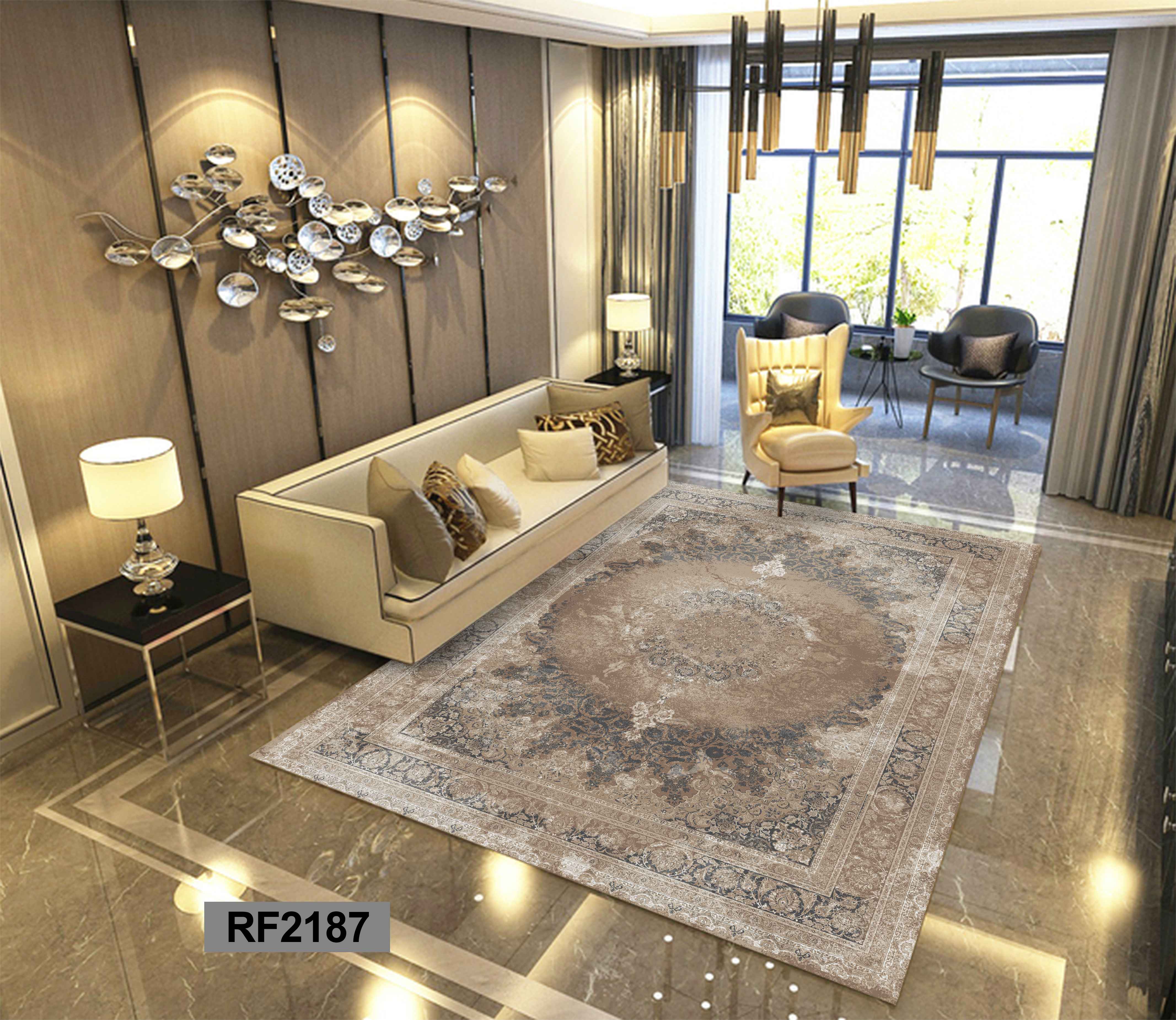 کاور فرش (روفرشی کشدار) کد RF2187