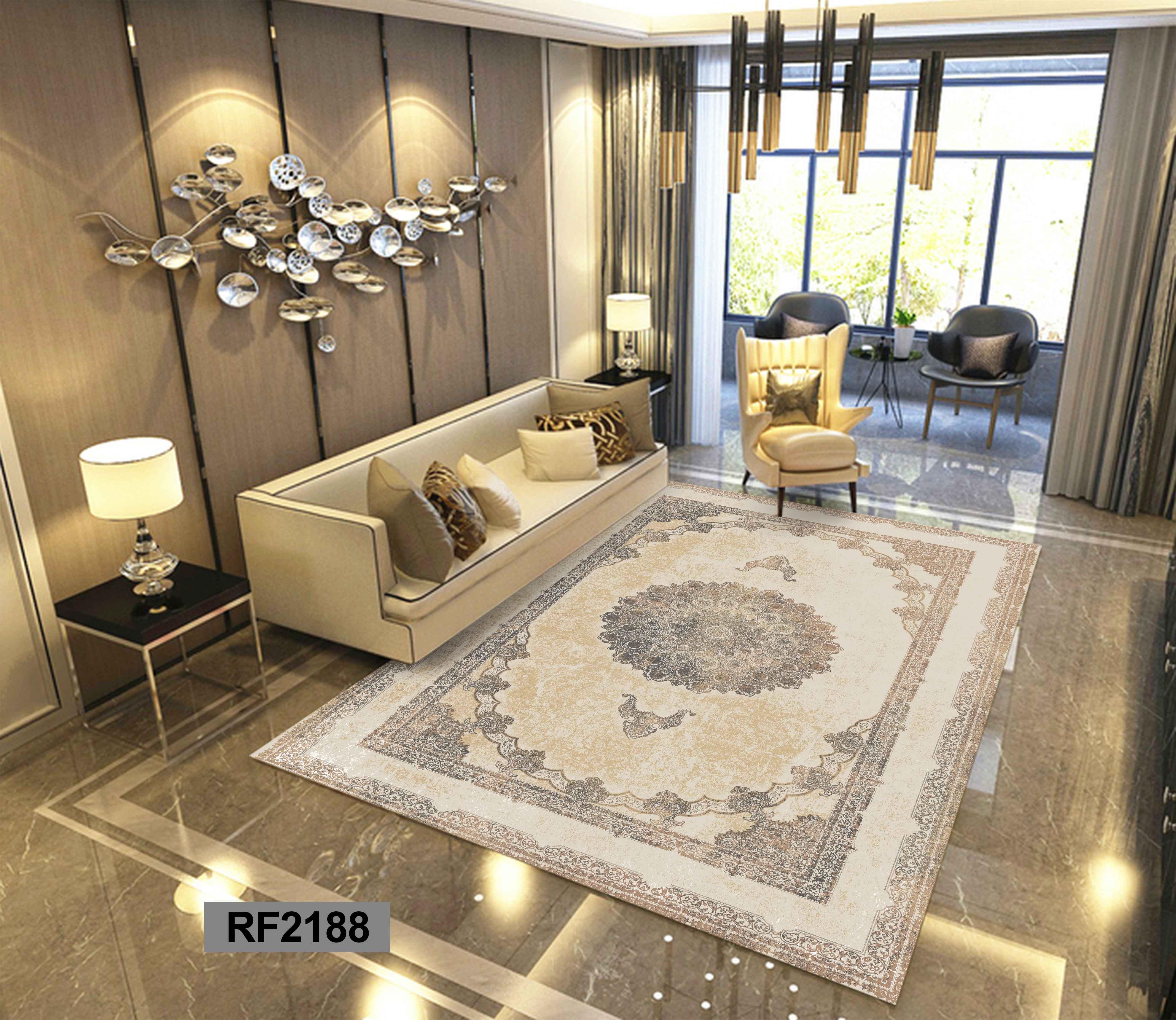 کاور فرش (روفرشی کشدار) کد RF2188