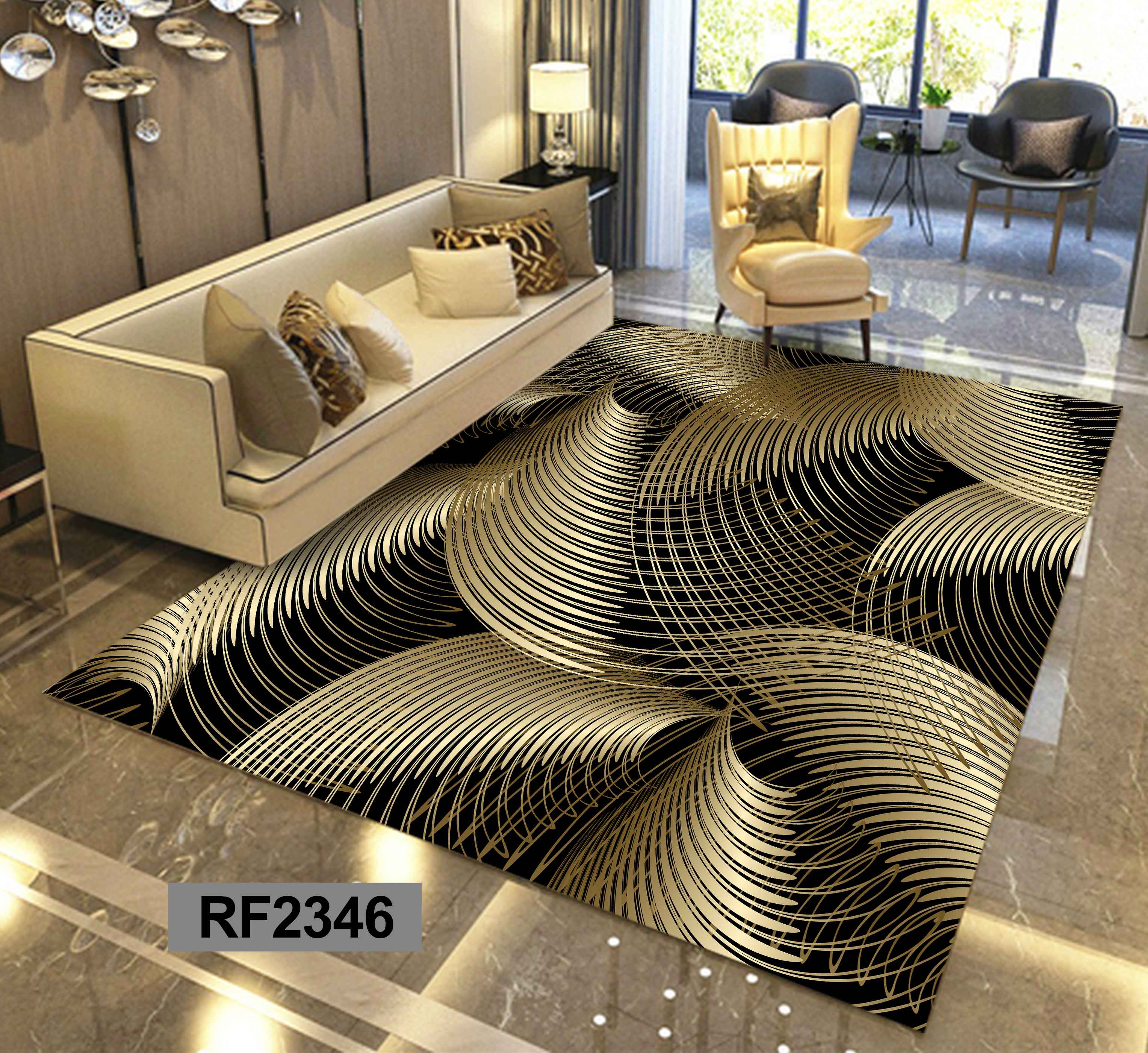 کاور فرش (روفرشی کشدار) کد RF2346