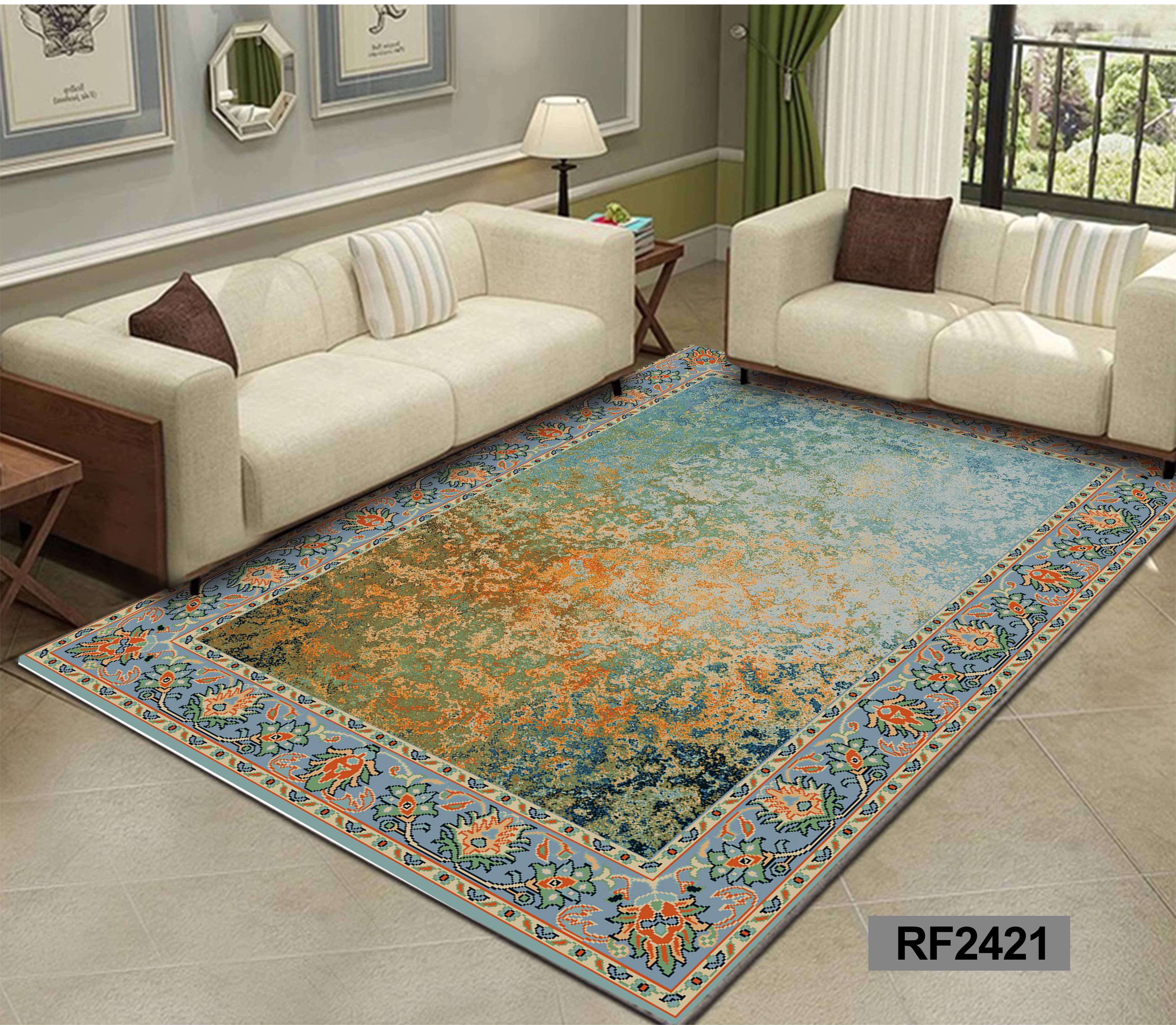 کاور فرش (روفرشی کشدار) کد RF2421