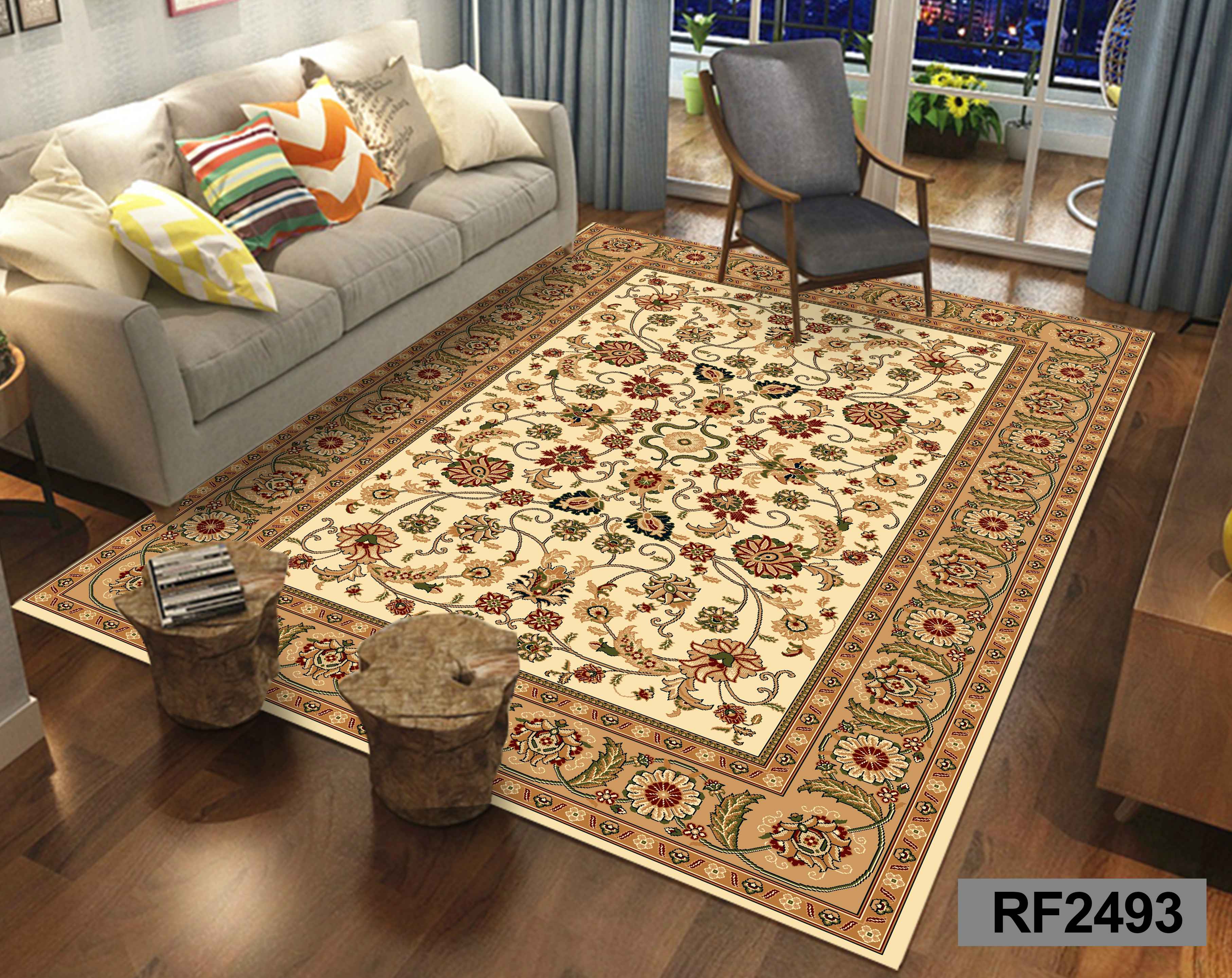 کاور فرش (روفرشی کشدار) کد RF2493