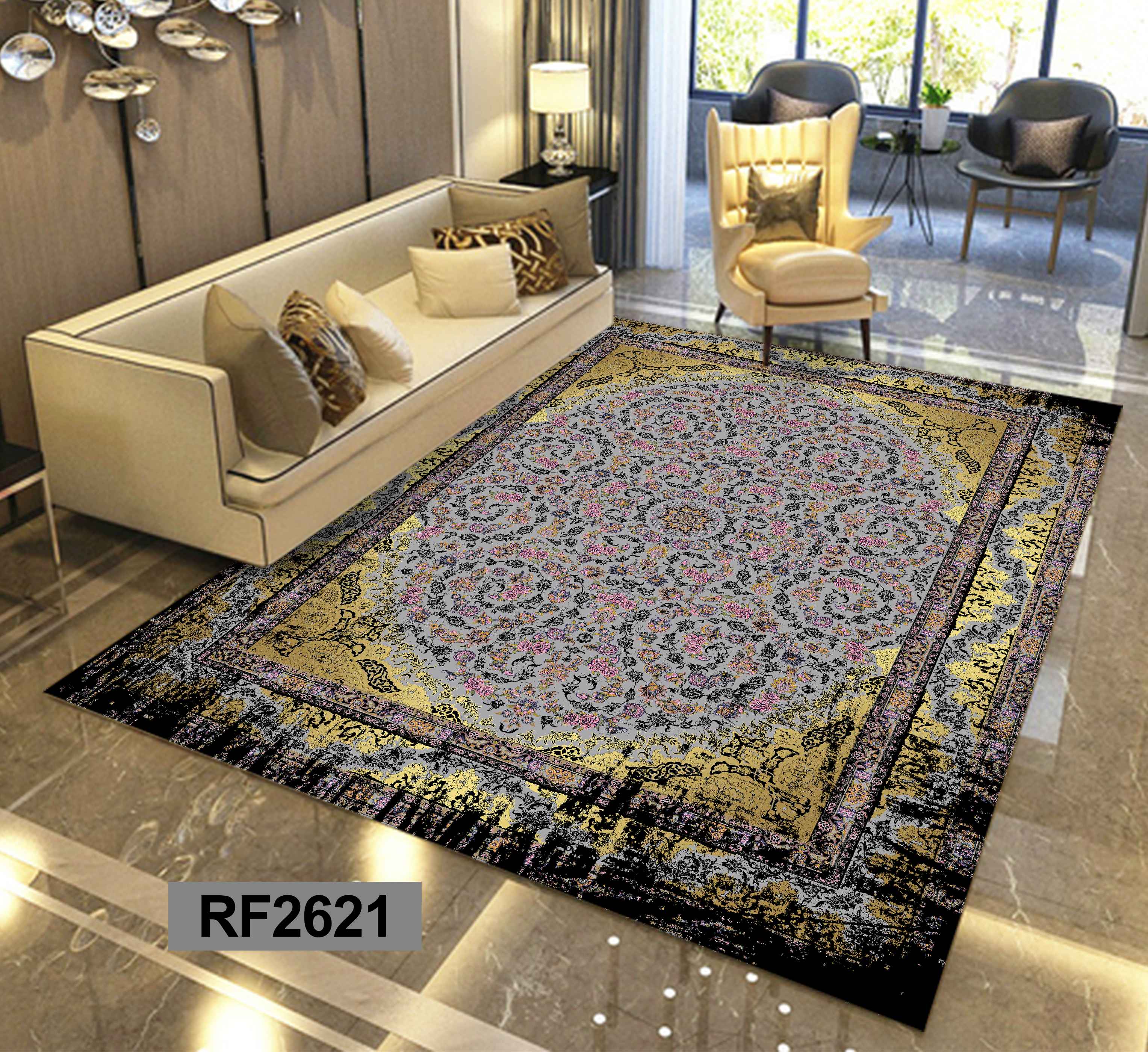 کاور فرش (روفرشی کشدار) کد RF2621